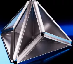Pyramid shaped key tray 1