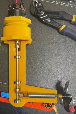 RC Boat Outboard Motor