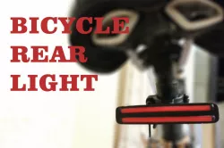 Rear Bicycle Light With Neon LED Strip