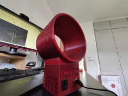 Revamped Bladeless Fan Base - more secure, easier to print