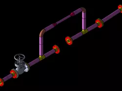 Routing pipes