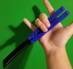 Samurai Balisong (Tanto Blade)