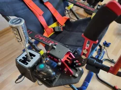 SHH Shifter (+ opt. Handbrake) Mount - Playseat Challenge