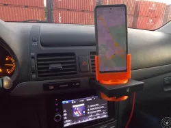 Smartphone Cellphone cup holder Toyota Avensis 70 mm