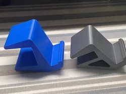 Snap-on phone holder