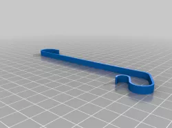 Spare Wheel Cover Hook and Spring