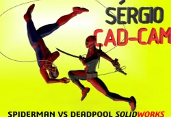 Spiderman vs Deadpool Sérgio CAD CAM