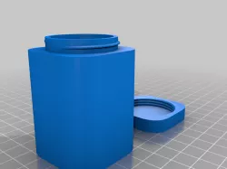 Squared Threaded Jar