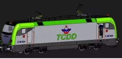 TCDD E68000 Elektrikli Lokomotif (Electricty Locomotive)