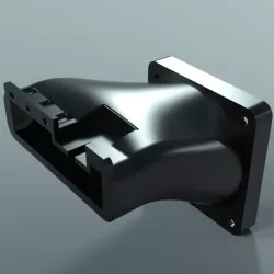 Tesla K80 Fan adapter for 80 x 80mm Fans