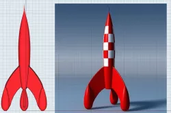 Tintin Rocket