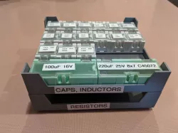 Tray for SMD storage