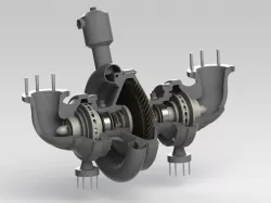 Turbopump for liquid rocket engine