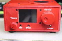 uBITX V6 Basic Enclosure by alex2504 remixed by JimSheldon W0EB