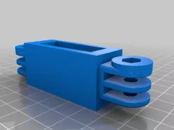 WEBCAM triple GoPro mount