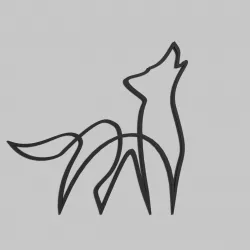 Wolf Howling - Wall Art