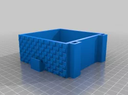 Ziptie Trashcan