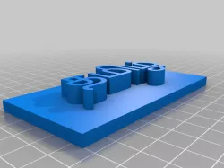 தமிழ் | Customizable Openscad Tamil text script