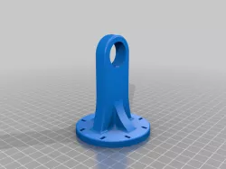 1/2 PVC prop mount