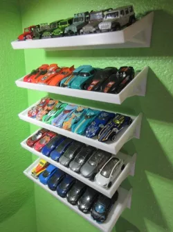 1:64 Scale Die-cast Car Shelf