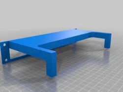 10 inch Rack on Rails + Zyxel mount