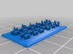 2mm Bretonnian army