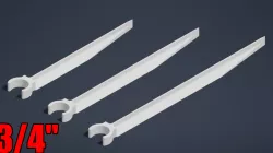 3/4"" PVC Pipe Stake - 8", 10" & 12"