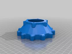 4 Inch 12 Magnet Maglock adaptor to 2 inch Maglock Hose