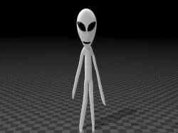 alien (big grey)