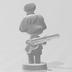 Animal crossing Isabelle (Doom crossing ver)
