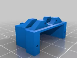 Axial SCX24 Emax Servo Front & Rear ADJ 4 Link Mounts High Roll Center 