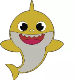 Babyshark Multicolor