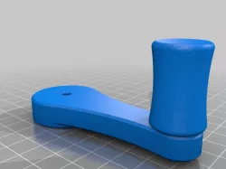 BBQ Hand Blower Single Piece Handle