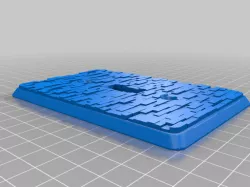 Brick Pattern Light Switch Cover