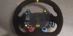 Buttonplate for aliexpress 320mm wheel Porsche cup style