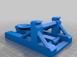 Catapult for ping-pong balls