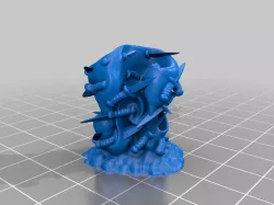Cloud of Daggers Spell Effect token D&D