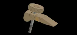 CNC Clamp for 6mm hex head screw