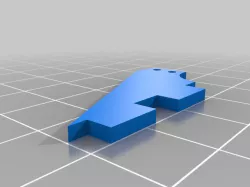Control horn for foam RC Model Foam Plane