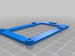 Cooling fan mount for Raspberry Pi 3B+