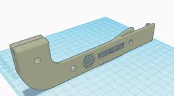 CR6-SE ribbon cable support w/logo  re-mix