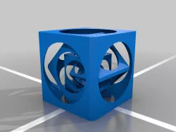 Cubeception Desk Piece and Stress Test