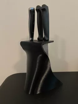 Curvy Knife Stand