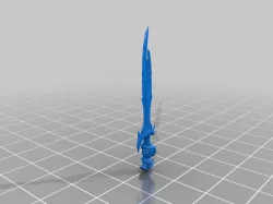 Daedric Greatsword now with hand for use with you know what.