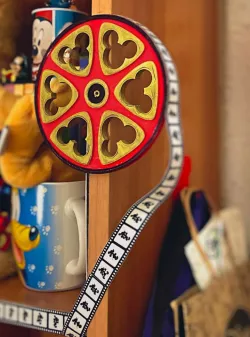 Disney Store Film Reel Decoration