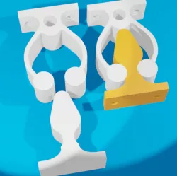 Doorstop Hold Catch Clamp
