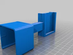 Ender 3 series X-axis Double-sided WyzeCam V2 camera mount (left side)