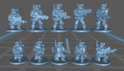 Epic scale special forces
