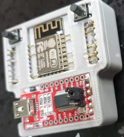 ESP12 Pogo Programmer base