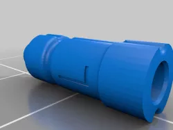Extended nozzle for Co2 charging adapter for APS RAR 1.0 shell